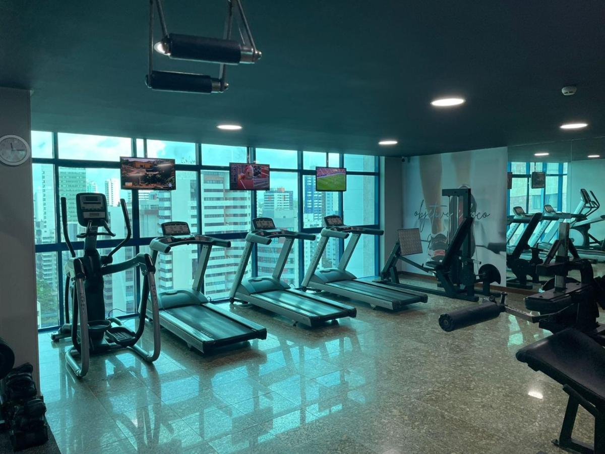 Hotel Atlante Plaza Recife Exterior foto The gym at the hotel